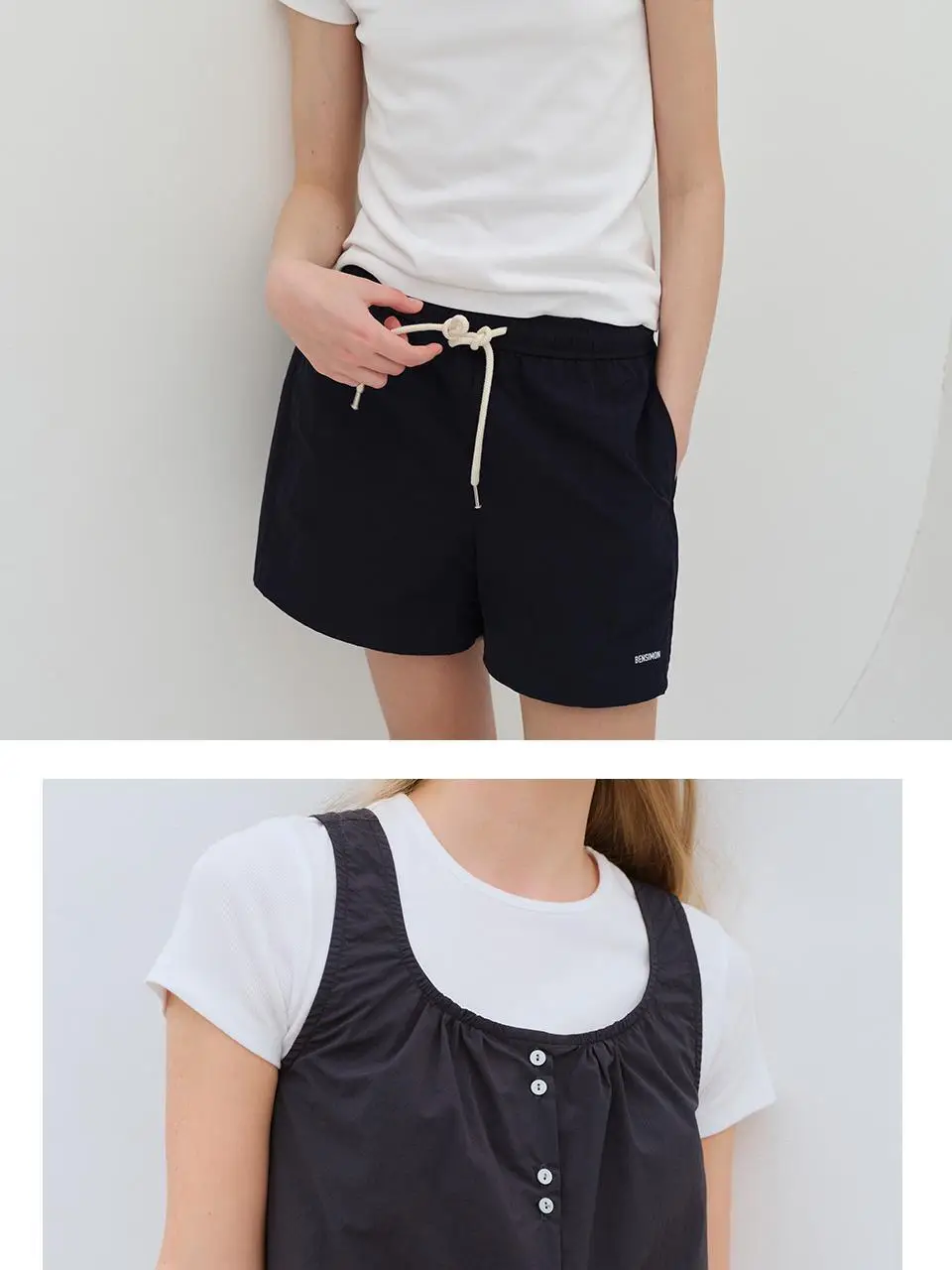 [모음전] BASIC RIBBED T-SHIRTS - 5color 상세페이지 5